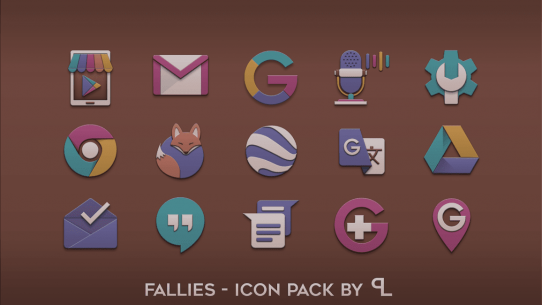 Fallies Icon pack – Chocolat 1.3.2 Apk for Android 2