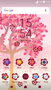 Falling Flowers Red – Live Wallpaper 1.0.0 Apk for Android 3