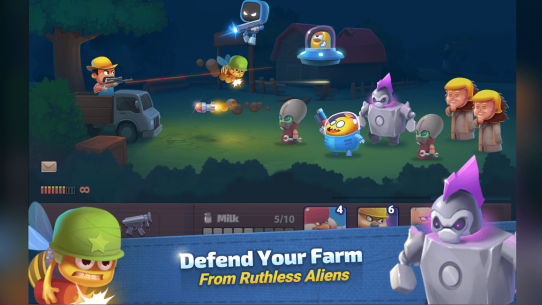 Farm Guns: New Alien Clash 1.01 Apk + Mod for Android 5