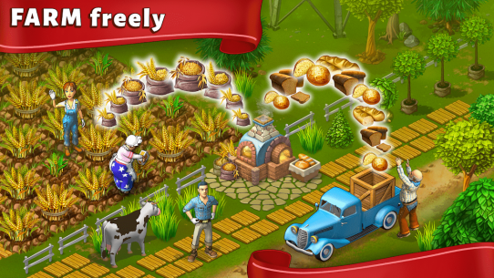Jane's Farm: Farming Game – Build your Village 9.0.0 Apk + Mod for Android 1