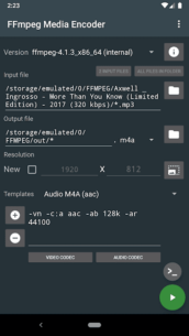 FFmpeg Media Encoder 4.4.5 Apk + Mod for Android 1
