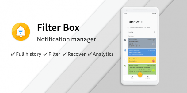 FilterBox notification manager (PRO) 3.0.0 Apk for Android 1