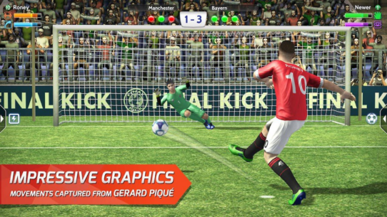 Final kick 2020 Best Online football penalty game (FULL) 9.1.4 Apk + Mod for Android 1