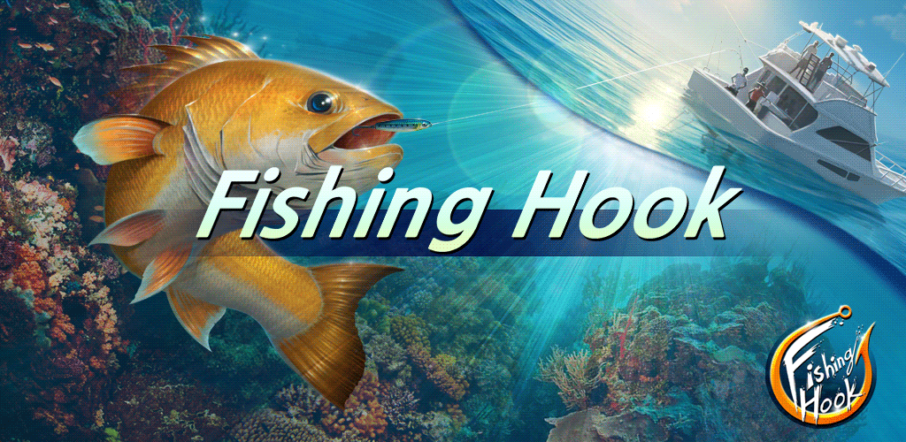 fishing hook android games cover