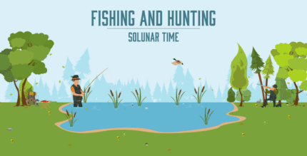 fishing hunting solunar time pro cover