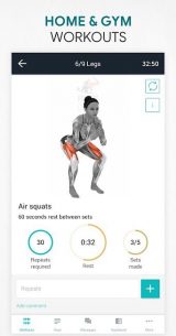 Fitness app: home, gym workout 2.16.2 Apk for Android 3