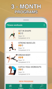 Fitness workouts for women – your coach & trainer 2.2.3 Apk for Android 2