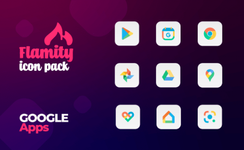 Flamity – Square Gradient Icon Pack 1.3.0 Apk for Android 3