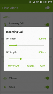 Flash Alerts on Call and SMS (PREMIUM) 3.96 Apk for Android 4