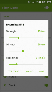Flash Alerts on Call and SMS (PREMIUM) 3.96 Apk for Android 5