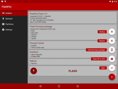 [root] FlashFire (PRO) 0.73 Apk + Mod for Android 3