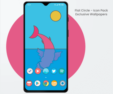 Flat Circle – Icon Pack 8.4 Apk for Android 1