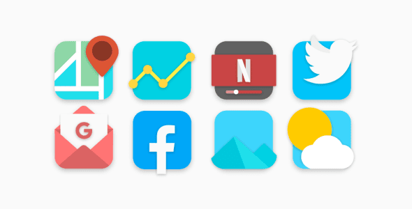 flat evo icon pack cover
