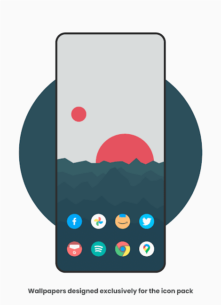 Flat Pie – Icon Pack 6.6 Apk for Android 2