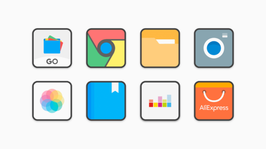 Flat Square – Icon Pack 7.8 Apk for Android 5