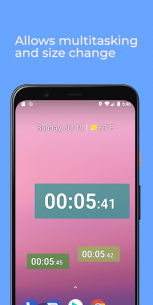 ⏱ Floating Stopwatch: free multitasking timer 5.1 Apk + Mod for Android 1