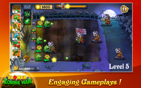 Flower Zombie War 1.6.1 Apk + Mod for Android 2