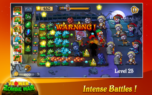 Flower Zombie War 1.6.1 Apk + Mod for Android 3