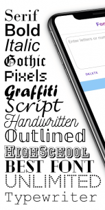 ♔Fonts: Fonts and Typeface for Instagram, Whatsapp 2.3.11 Apk for Android 1