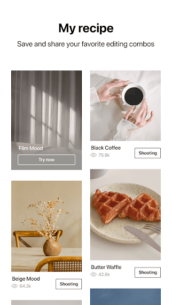 Foodie – Filter & Film Camera (PREMIUM) 5.3.2 Apk for Android 4