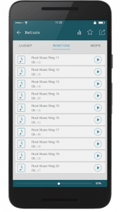 Free Rock Music Ringtones 1.6.1 Apk for Android 2