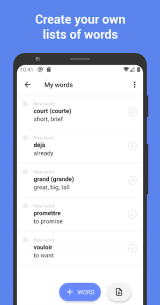 French Words. Flash Cards. Vocabulary builder 3.7.13 Apk for Android 3