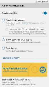 FrontFlash Notification 2.3.3 Apk for Android 4