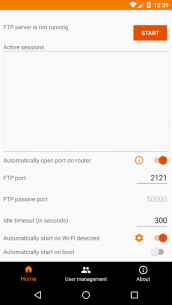FTP Server – Multiple FTP user (PRO) 0.15.4 Apk for Android 2