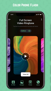 Full Screen Video Ringtone : Color Phone Flash (FULL) 1.1 Apk for Android 3