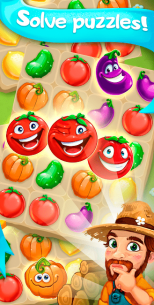 Funny Farm match 3 Puzzle game! 1.61.0 Apk + Mod for Android 5