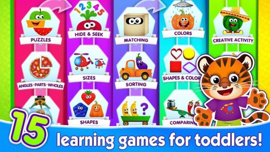 Funny Food educational games for kids toddlers 2.4.0.5 Apk + Mod for Android 1