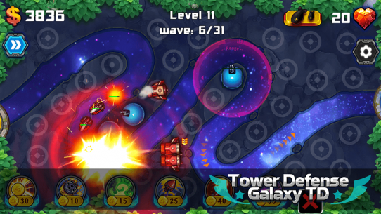 Tower Defense: Galaxy TD 1.1 Apk for Android 1
