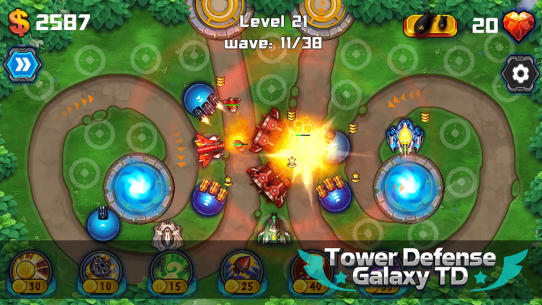 Tower Defense: Galaxy TD 1.1 Apk for Android 2