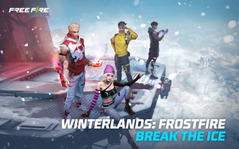 Free Fire: Winterlands 1.102.1 Apk + Data for Android 1