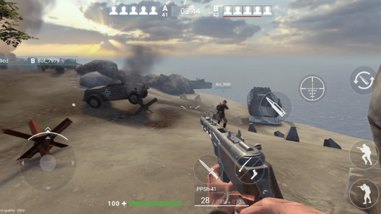 Ghosts of War: Battle Royale WW2 Shooting games 0.2.18 Apk + Data for Android 4
