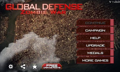 Global Defense: Zombie War 1.6.1 Apk + Mod for Android 1
