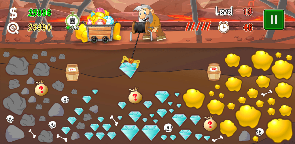 Classic Gold Miner: Idle Games by 娜 穆