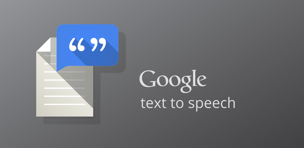 google text to speech cover