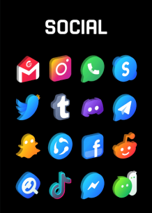 Gradient 3D – Icon Pack 1.1 Apk for Android 5