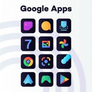 Gradient Dark Icon Pack 1.0.0 Apk for Android 1