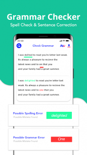 English Grammar Check & Spell (PRO) 64 Apk for Android 2