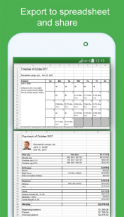Green Timesheet – shift work log and payroll app (PRO) 1.27 Apk for Android 3