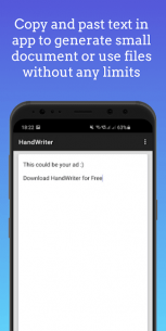 HandWriter – Сonverter to Handwritten Text 1.4.7 Apk for Android 3