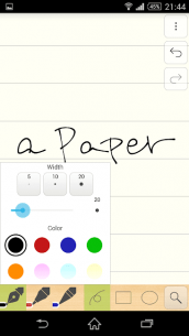 Handwriting memo "a Paper" (PRO) 1.3.1 Apk for Android 1
