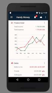 Handy Money – Expense Manager 5.7 Apk for Android 5