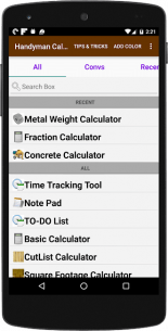 Handyman Calculator (PRO) 2.4.7 Apk for Android 1
