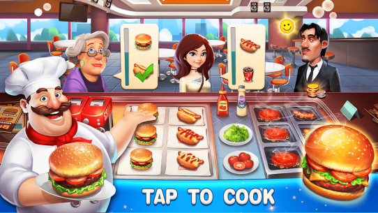 Happy Cooking: Chef Fever 1.3.0 Apk + Mod for Android 1