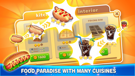 Happy Cooking: Chef Fever 1.3.0 Apk + Mod for Android 5