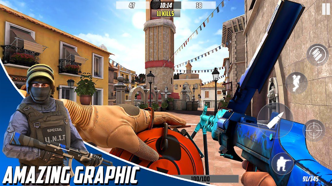 Hazmob: FPS Gun Shooting Games 2.7.7 Apk for Android 4