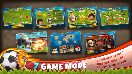Head Soccer 6.19.1 Apk + Mod + Data for Android 2